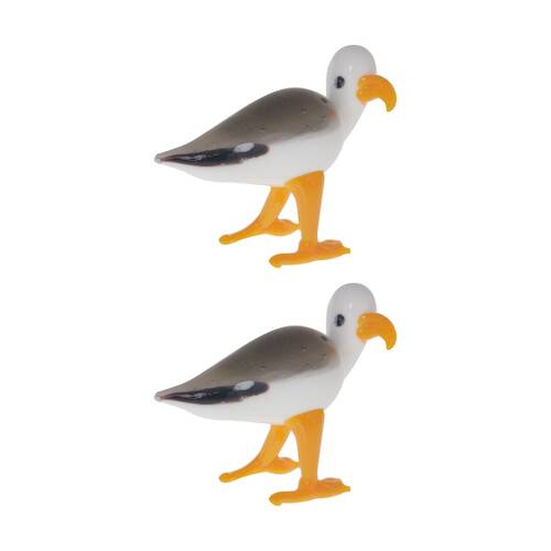 2PK Gibson Gifts Artisan Glass Seagull Home Decoration Sculptures/Figurines