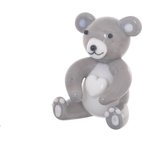 Gibson Gifts Artisan Glass Teddy Bear Home Decoration Sculptures/Figurines