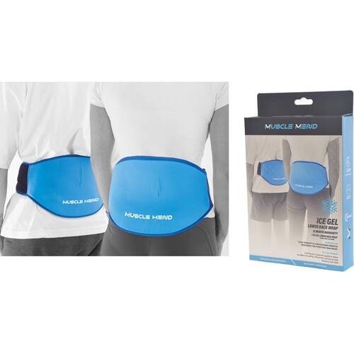 Gibson Gifts Muscle Mend Ice Gel Lower Back Hot/Cold Packs Health Care