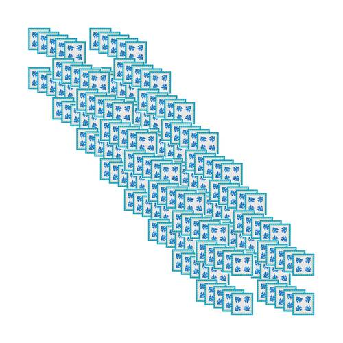 8x 20pc Annabel Trends Blue Festive Paper Napkins Fiesta Bird 23.5x33cm