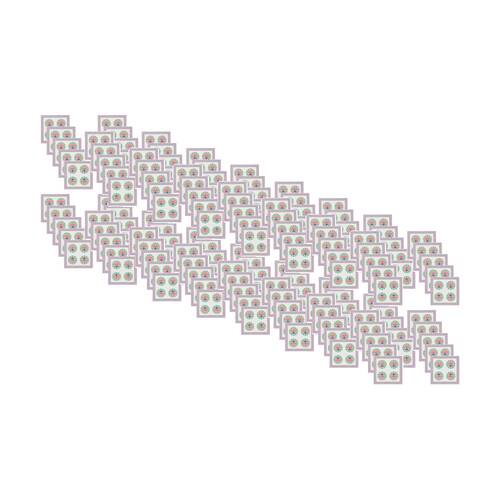 8x 20pc Annabel Trends Multicoloured Paper Napkins Fiesta Sun 23.5x33cm