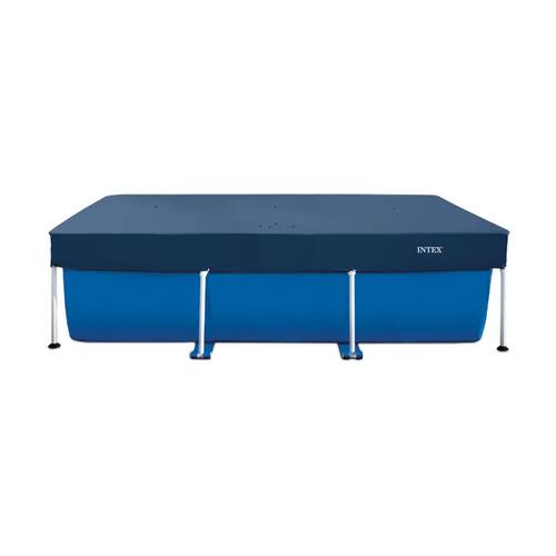 Intex 3x2m Rectangular All-Season Deluxe Pool Cover Blue UV Resistant