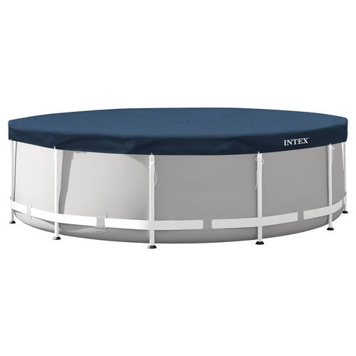 Intex 366x20cm Round All-Season Deluxe Pool Cover Blue UV Resistant