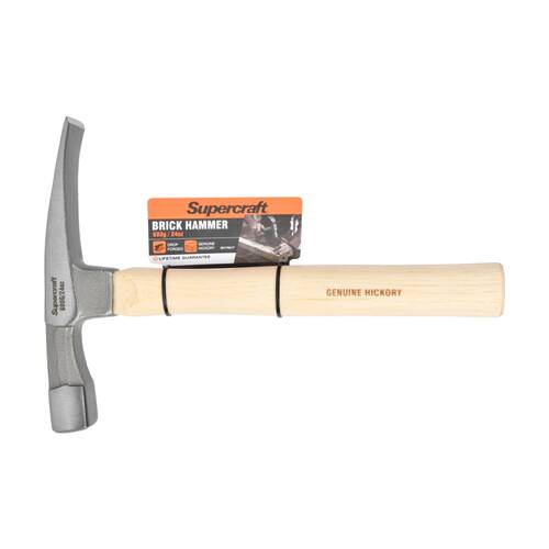 Supercraft Brick Hammer DIY/Carpentry Tool W/ Timber Handle 680g