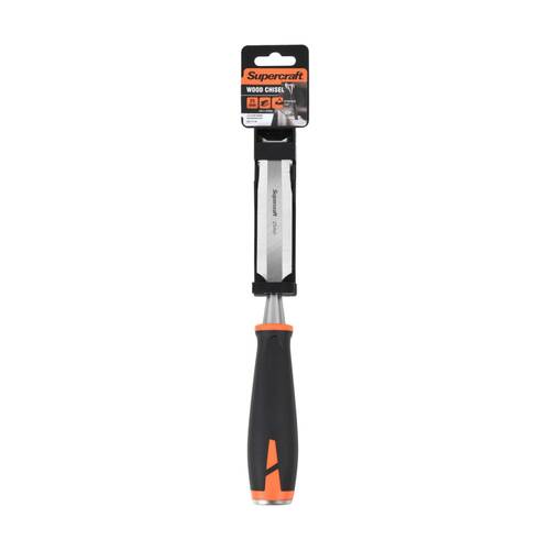 Supercraft Half Tang Wood Chisel DIY Tool W/ Striking Cap 1 Inch/25mm