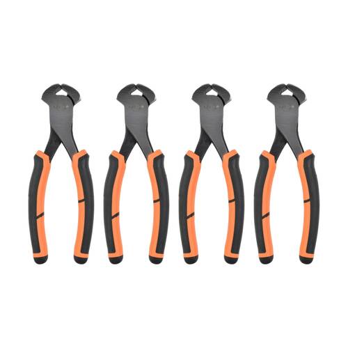 4PK Supercraft End Cutting Chrome Vanadium Steel Plier W/ Soft Grip Handle 165mm