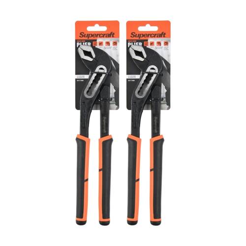 2PK Supercraft Plier Side Cut Chrome Vanadium Steel Soft Handle 180mm