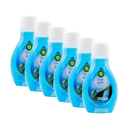 6PK Air Wick Freshener Fresh N Up Home Fragrance Water 375ml