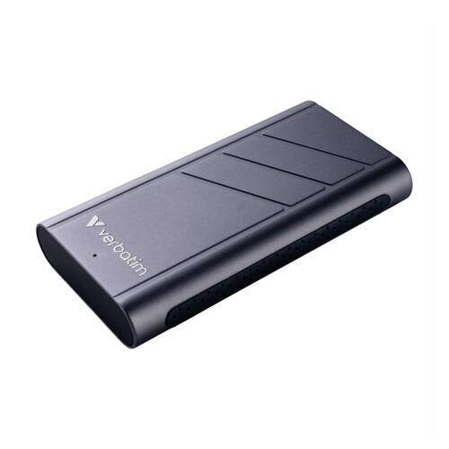 VERBATIM TurboMetal Solid State Drive USB 4.0 W/USB-C Connection 1TB