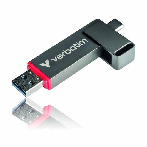 VERBATIM DUAL QUICKSTICK Solid State Drive USB-A/C 3.2 GEN1 256G