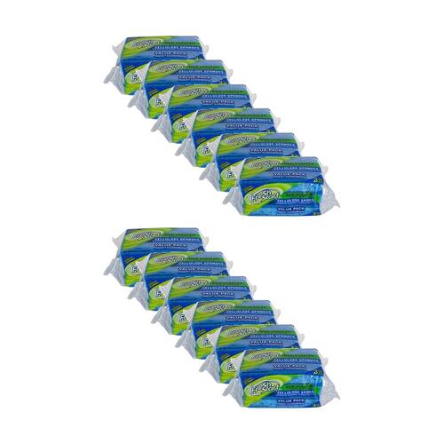 12x 3pc Fresh Start Non Scratch Grime-Removing Cleaning Sponges Dual-Sided