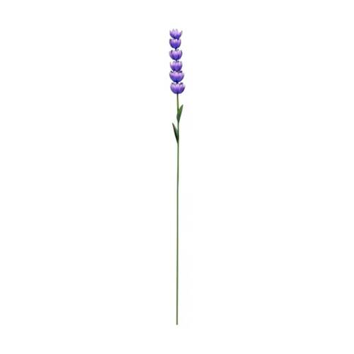 Delphinium Short Decorative Powder Coated Metal Garden Stake Colourful