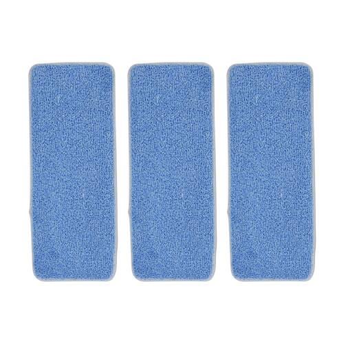 3PK Duop Floors Glass Windows Mirrors Reusable Microfibre Cleaning Pad Large