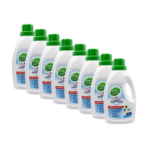 8PK Pine O Cleen Antibacterial Fresh Cotton Laundry Sanitiser 1L