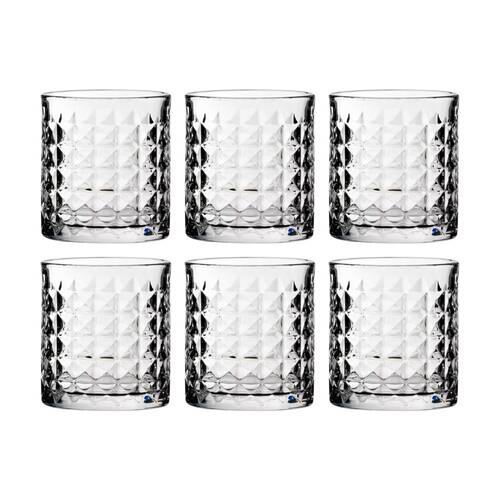 6PK Crown Glassware Sydney Tumbler 330mL Clear Glass Drinkware