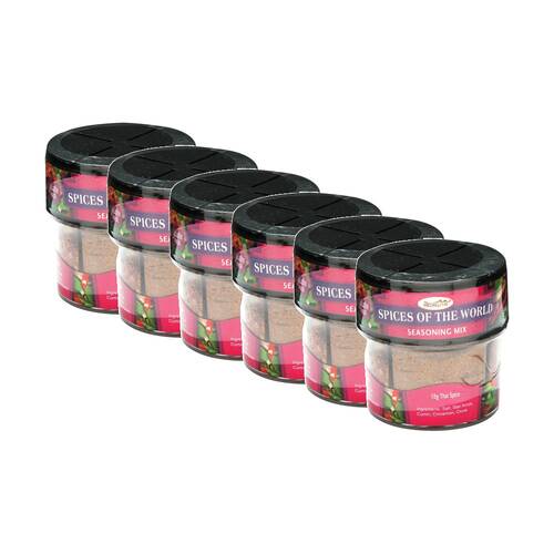 6PK Medallion 4-In-1 Spices Of The World Seasoning Mix MSG Free 54g