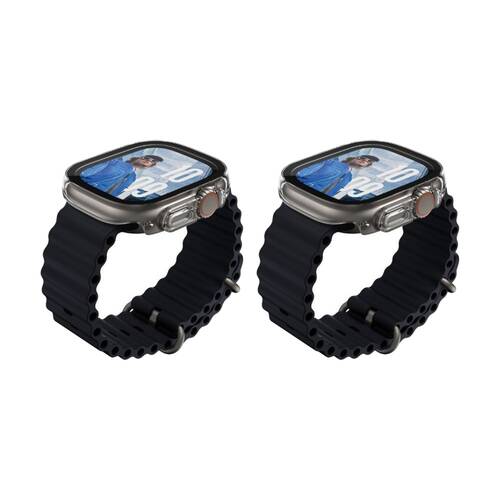2PK Panzer PanzerGlass Snappie SP- Apple Watch Ultra (2024) - Clear