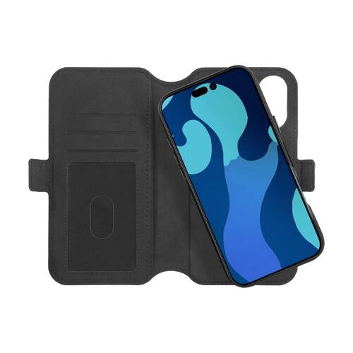 3sixT Neo Wallet - iPhone 2024 Plus (MS) Protective Phone Cover Black