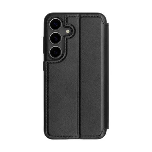 3sixT SlimFolio - Samsung GS25 (RC)(MS) Leather Wallet Cover Black