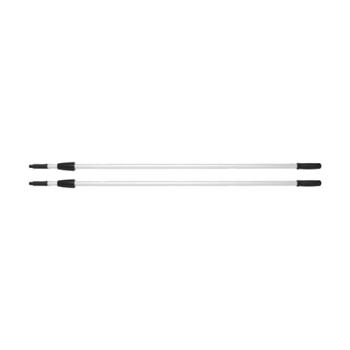 2PK Edco Economy 2 Section Lightweight Aluminium Window Cleaning Pole 2.45m