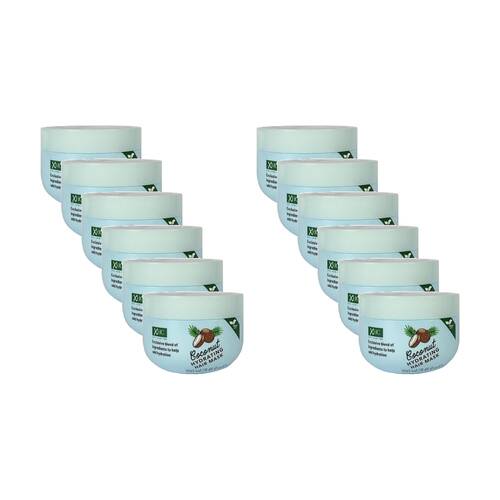 12PK XPel XHC Vegan Friendly Hydrating Coconut Hair Mask 250mL For All Types