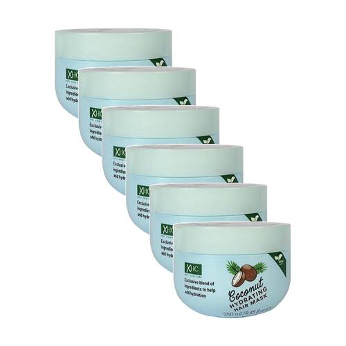 6PK XPel XHC Vegan Friendly Hydrating Coconut Hair Mask 250mL For All Types