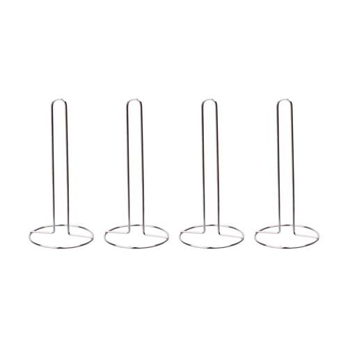 4PK Entree Paper Towel Holder Kitchen Bathroom Accessory Chrome 28.5cm