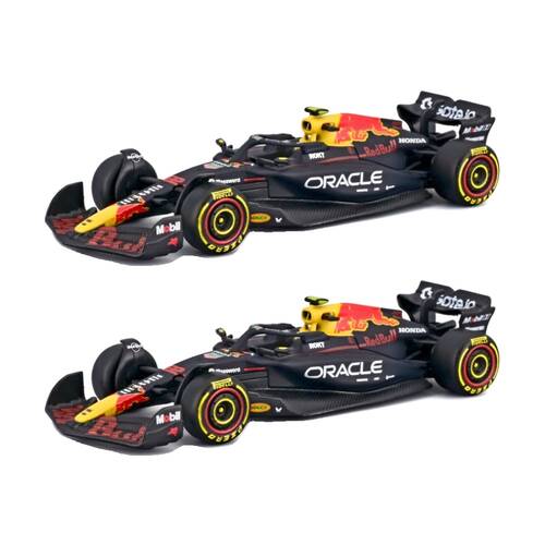 2PK Bburago 2025 Red Bull F1 RB21 Number Yuki Tsunoda Model Car Toy