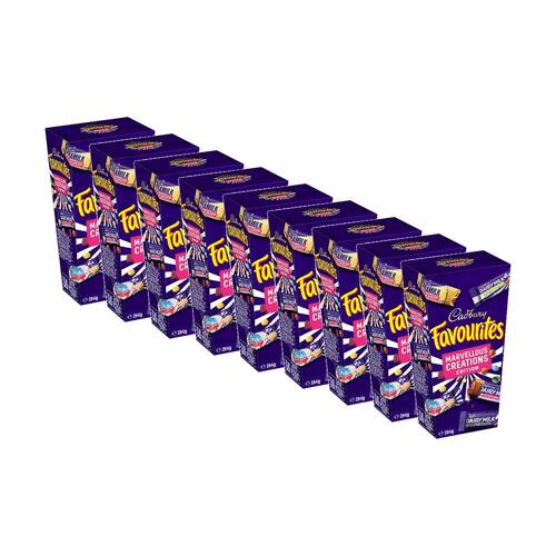 9PK Cadbury Favourites Marvellous Creations Edition Boxed Chocolate 264g
