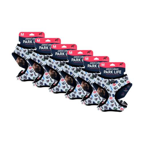 6x Paws And Claws Park Life Printed Pet Dog Harness Medium 37-50cm Assorted