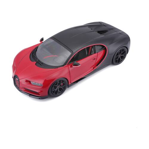 Bburago 2018 Bugatti Chiron Sport Model Car Replica Toy Red Black 78cm