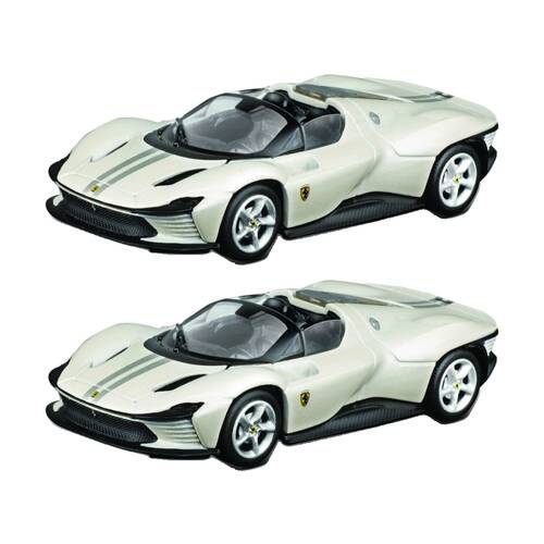 2x 2pc Maisto Speed Icon Ferrari Daytona SP3 Diecast Model Car Set