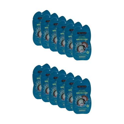 12PK Freeman Anti-Stress Clay Face Mask All Skin Types Dead Sea Minerals