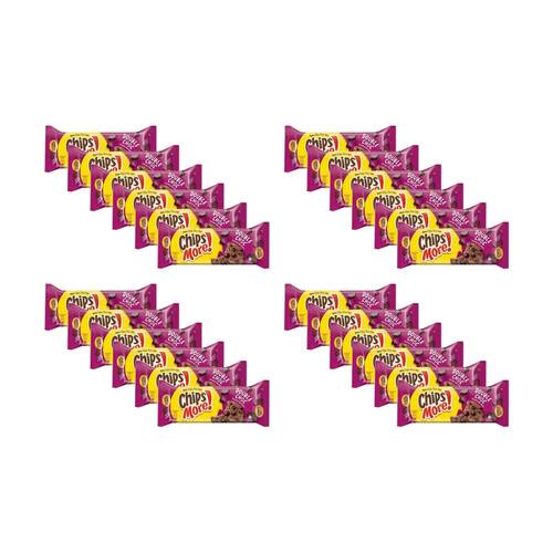 24PK Chipsmore Double Chocolate Confectionery Biscuit Cookies Packet 135g