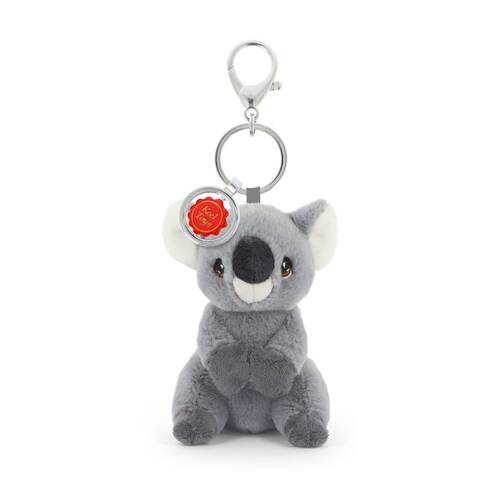 Keeleco Soft Plush Toy Grey Bag Charm Keychain Accessory Koala