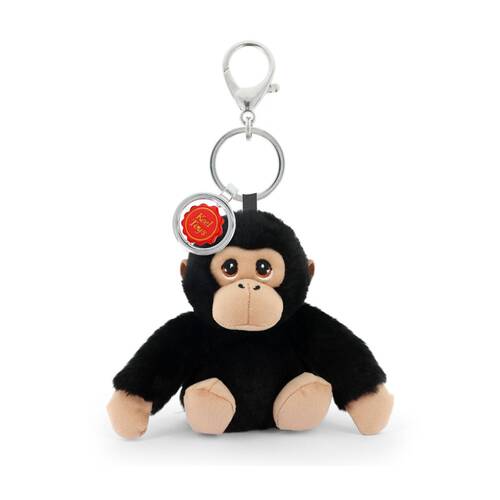 Keeleco Recycled Material Plush Toy Bag Charm Keychain Accessory Chimp