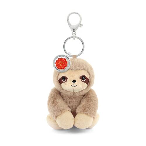 Keeleco Recycled Material Plush Toy Bag Charm Keychain Accessory Sloth