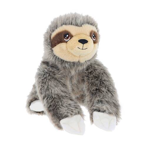 Keeleco 100% Recycled Material Weighted Animal Delux Plush Toy Sloth