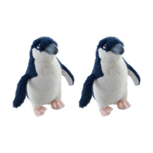 2x Keeleco Delux Plush Toy Eco Friendly Soft Huggable Animal Little Penguin