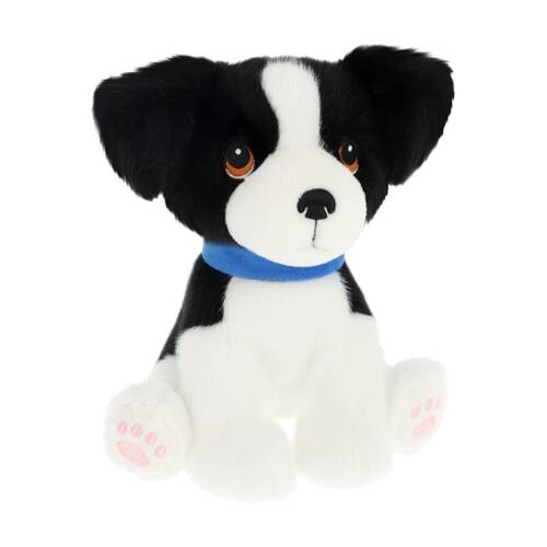 Keeleco Puppy Love 100% Recycled Material Animal Plush Toy Border Collie