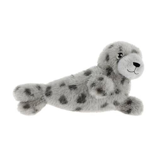 Keeleco Grey Plush Toy Soft Huggable Eco-Friendly Animal Seal
