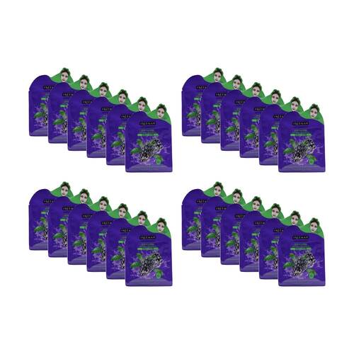 24PK Freeman Deep Clearing Sheet Mask Oily/Acne Prone Skin Tea Tree & Blackberry