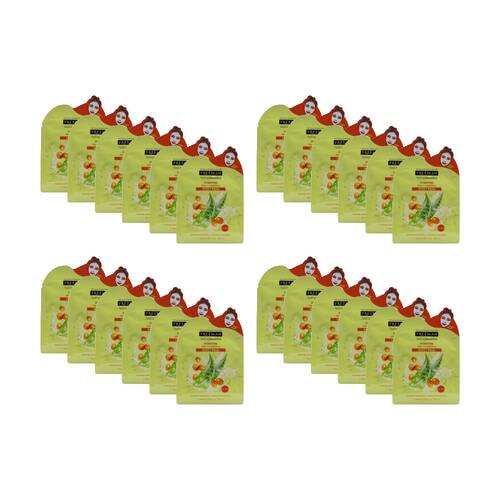 24PK Freeman Sheet Mask Hydrating Aloe & Seaberry For Dry Skin 25ml