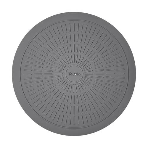 Tovolo Silicone Non-Slip Heat Resistant?Microwave Mat Charcoal 30.5cm Dia