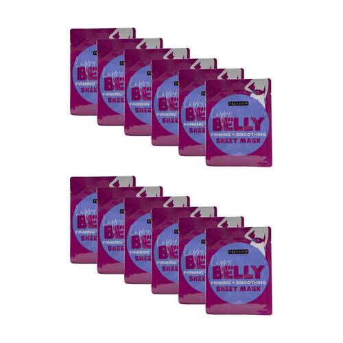 12PK Freeman Firming & Soothing Happy Belly Sheet Mask For All Skin Types 35mL