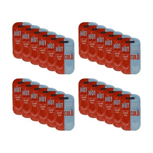 24PK Freeman Heating/Cooling Mask Duo All Skin Types Cucumber/Moroccan Lava Clay