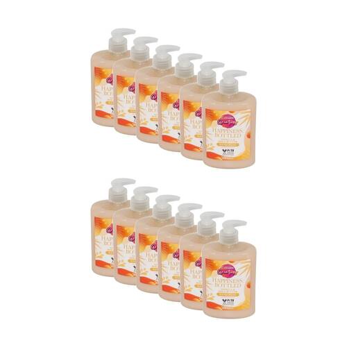 12PK Cussons Creations Vanilla & Shea Butter Antibacterial Hand Wash 500ml