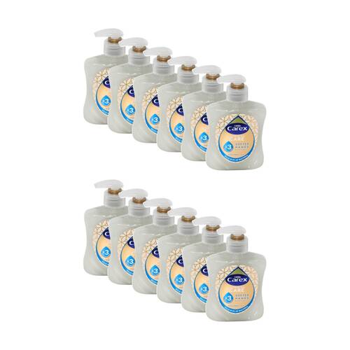 12PK Carex Hand Wash Antibacterial Advanced Care Coconut Oil 250mL