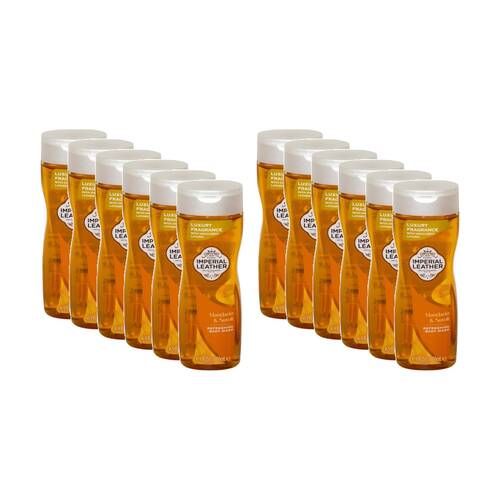 12PK Imperial Leather Refreshing Body Wash Mandarin & Neroli Fragrance 500ml