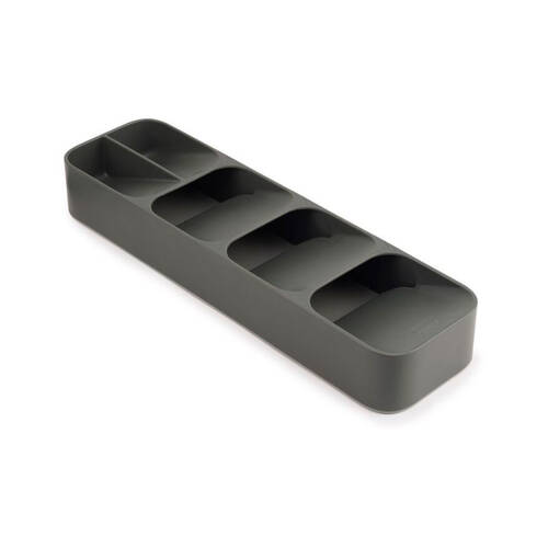 Joseph Joseph Duo In-Drawer Cutlery Tray Grey Space-Saving Kitchen Organiser
